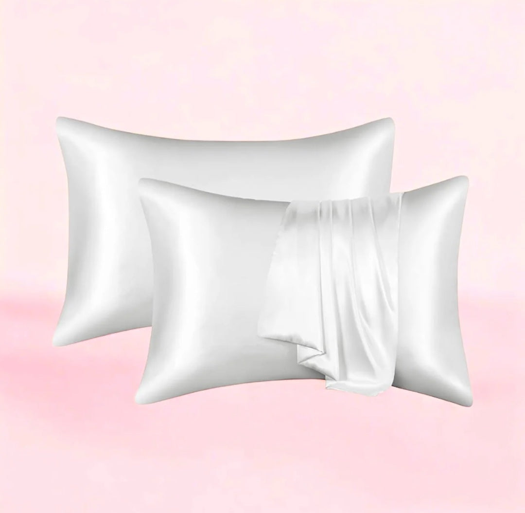 Blush Satin Pillow Cases