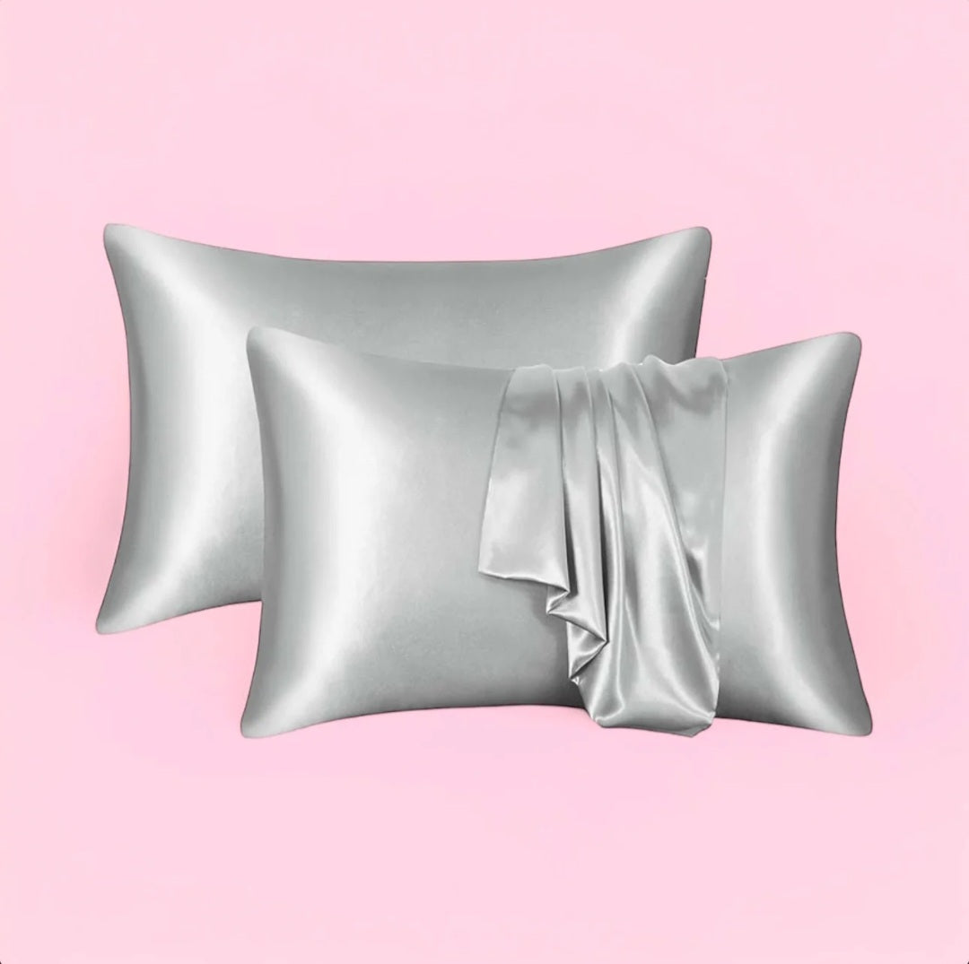 Blush Satin Pillow Cases