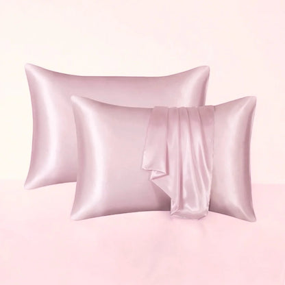 Blush Satin Pillow Cases