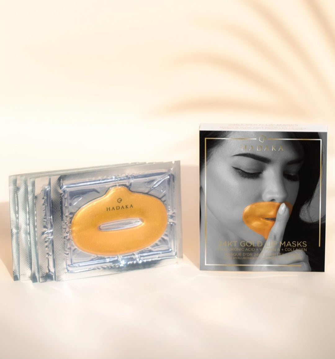Hadaka 24KT Gold Lip Mask